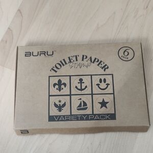 Buru Solutuons Toilet Paper Stamp Emboss Variety Pack
